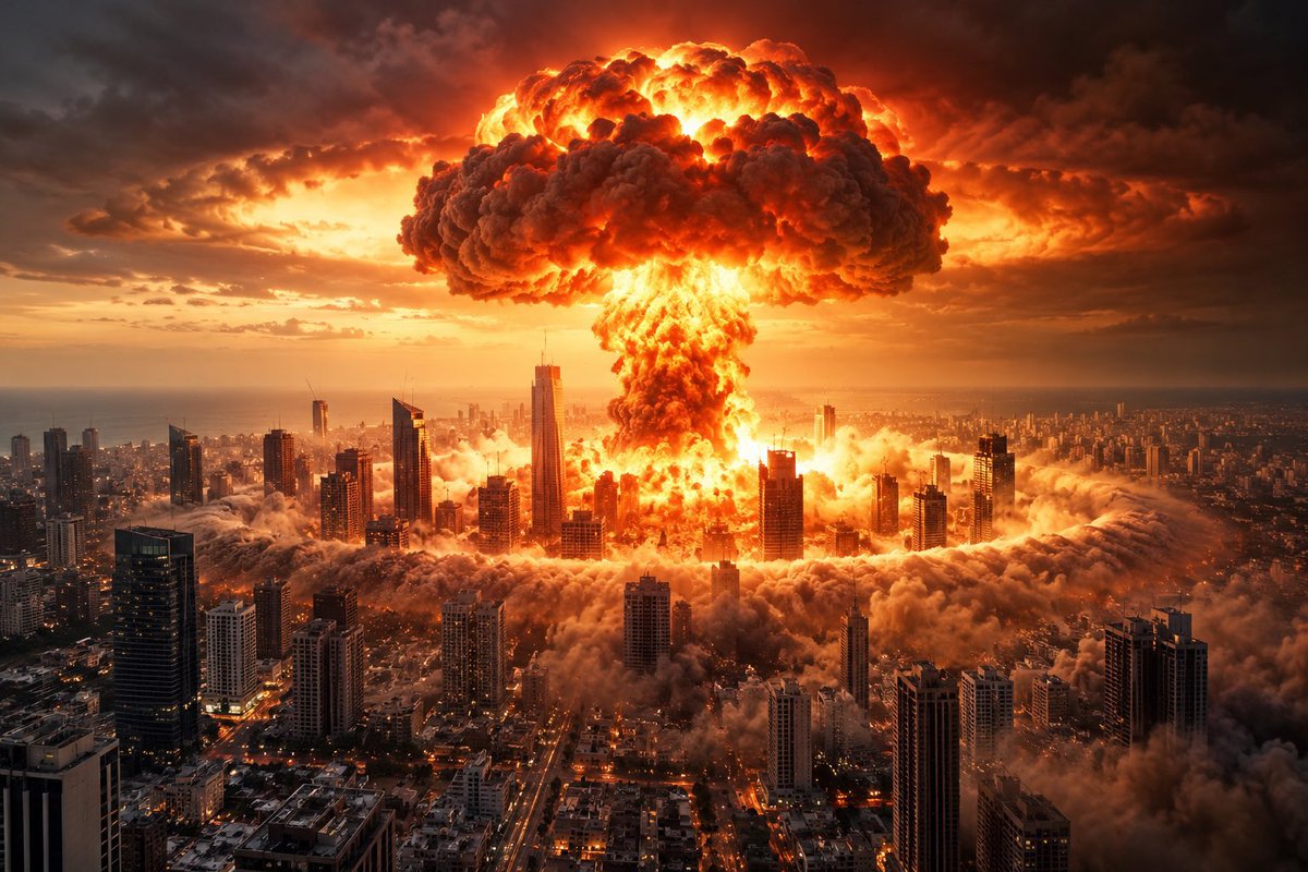 引用帖中的核爆示意图,非现场纪实照片。